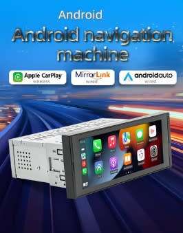 6.9 inch built in Carplay Auto Car MP5 Radio video Multimedia player rotating screen 1din 1 Din