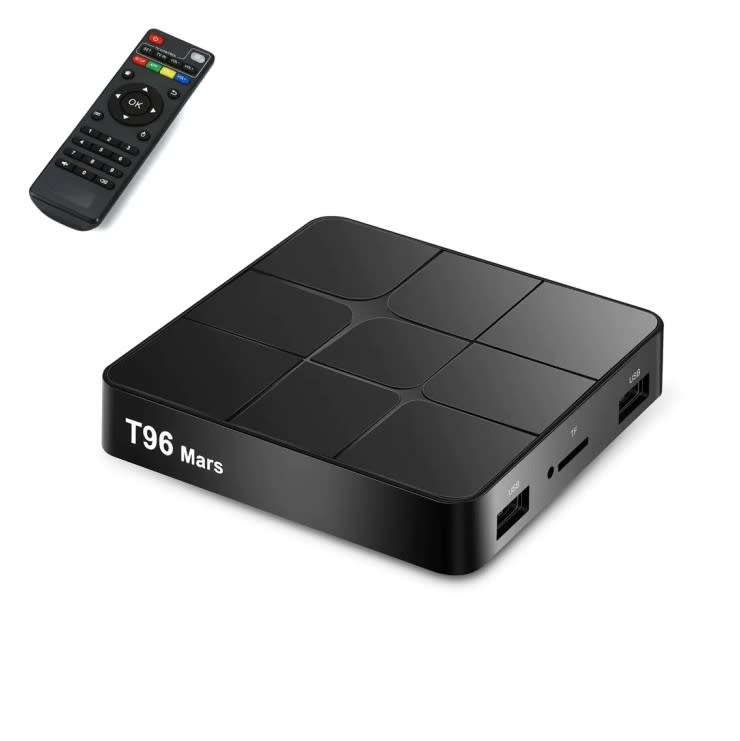 T96 Mars 4K HD 5G Wifi Smart TV Box 905W Quad-Core Plus 16GB