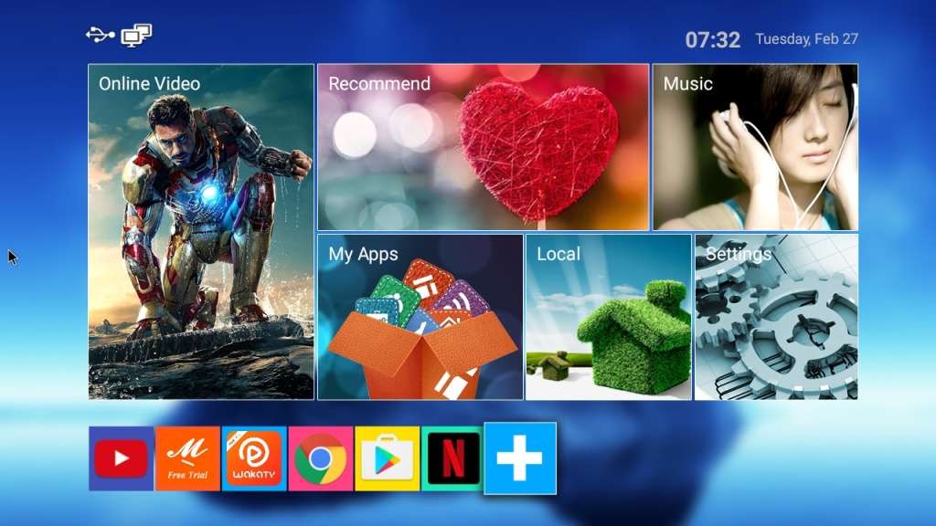 64GB PLUG AND PLAY 4GB Ram Android Tv Box 5G Wifi