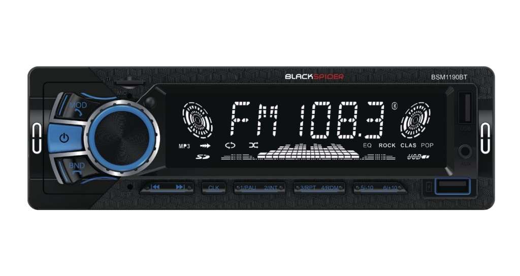 Blackspider BSM1190BT Media Player with Bluetooth 65w x 4