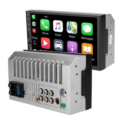 DOUBLE DIN car MP5 player,  Pervoi CTC 7166, LCD, TFT, 7 inch screen, BT, CARPLAY