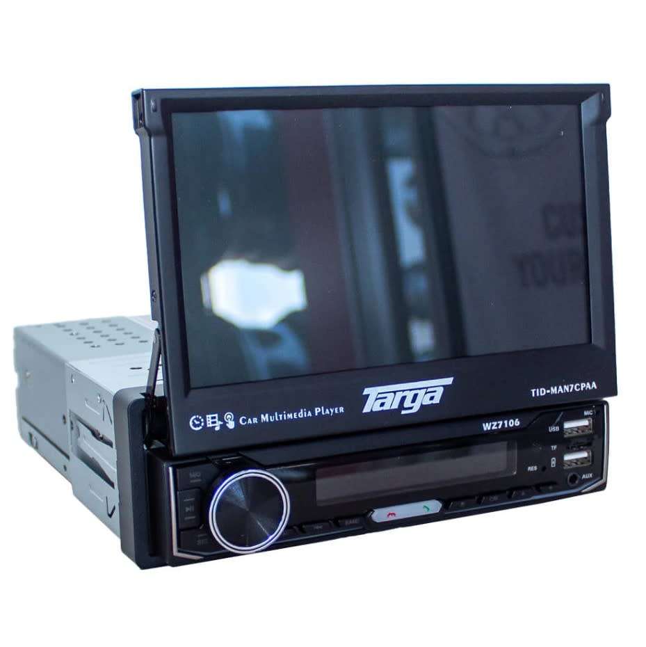 7 inch motorized touchscreen car multimedia head unit