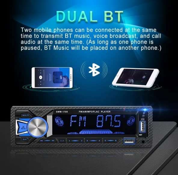 Blackspider BSM1190BT Media Player with Bluetooth 65w x 4