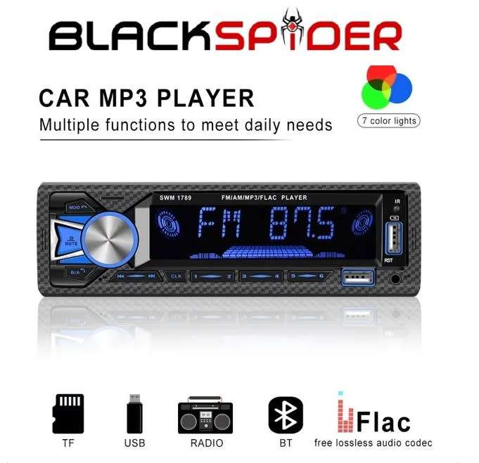 Blackspider BSM1190BT Media Player with Bluetooth 65w x 4