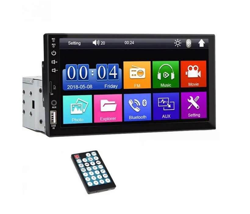5011D &  7 Inch TFT HD Touchscreen Radio. Mp3. Mp4. Mp5 Bluetooth 7LED Backlights 60w