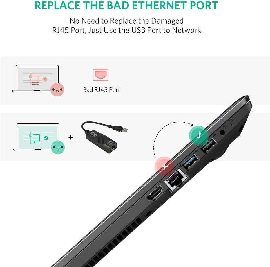 USB 3.0 to Ethernet Adapter