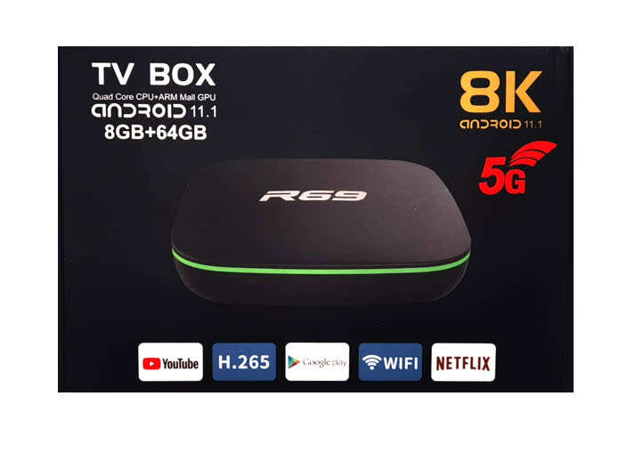 64GB 8K R69 Android 11.1 TV Box