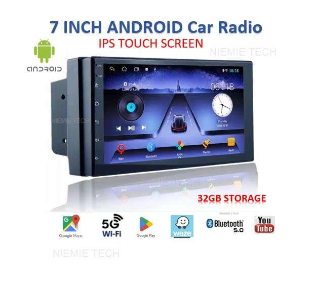64GB SOAK Android 13 Inch Touch Screen GPS Car Radio Google Maps Wifi, Designed VORDON in EU
