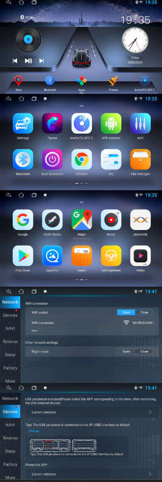 32GB SOAK Android 7 Inch Touch Screen GPS Car Radio Google Maps Wifi, Designed VORDON in EU
