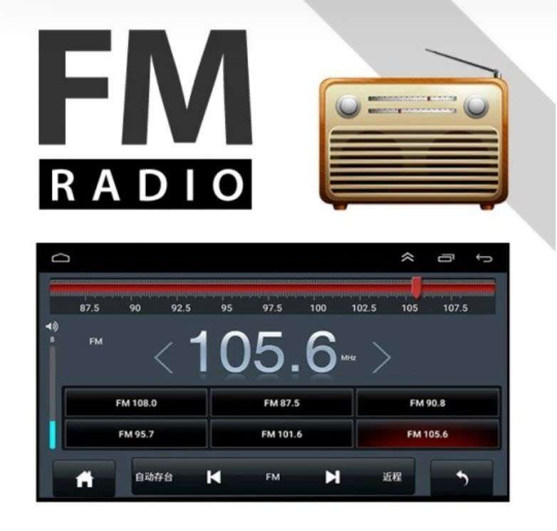 Pervoi 60watt x4 Universal 1DIN Car Audio System (Bluetooth/USB/AUX) with 7` Touch Screen