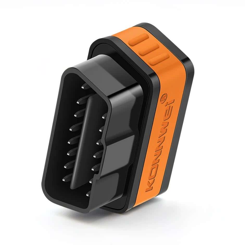 KONNWEI KW901 Android Phone Universal OBD2 Car Bluetooth 5.0 Diagnostic Scan Tools(Orange)