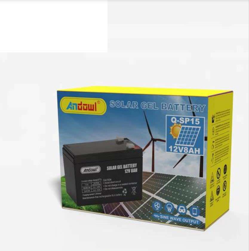 12V 8A Alarm Battery Gel Battery for Alarms, Gate, UPS, CCTV, Security Systems