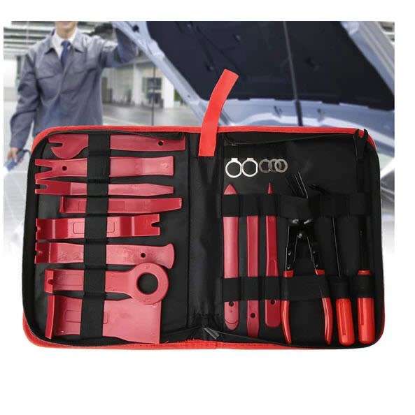 19Pcs Professional Car Trim Removal Kit with Case