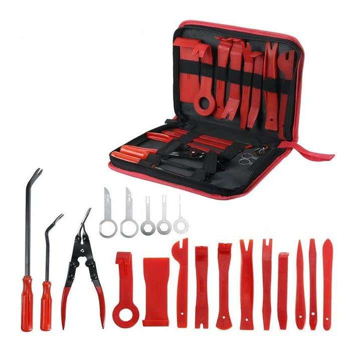 19Pcs Professional Car Trim Removal Kit with Case