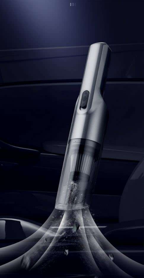 Wet & Dry Cordless Rechargeable Mini Home & Auto Vacuum Cleaner