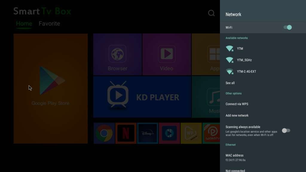 Android 13 Q96 Amlogic S905 4K TV Box  8GB Bluetooth & 5G Wifi