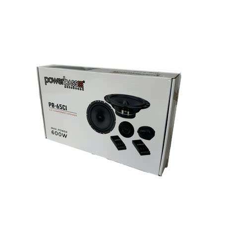 Powerbass PB-65CI 6.5` Component Speaker Set 800w