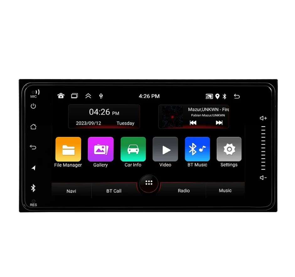 UltraSonic 4 Core Toyota Plug & Play 4GB Ram Android 13 Radio,  Touch Screen GPS  Google Maps