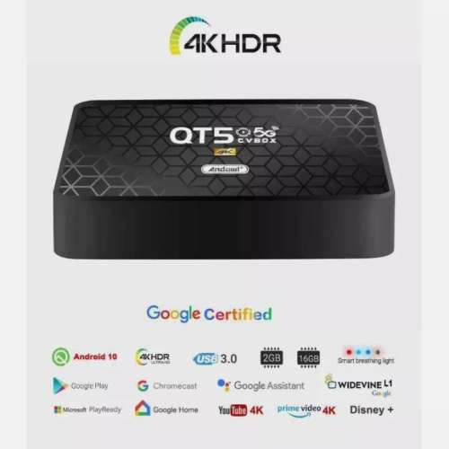 Andowl QT5 Android 10 Smart Tv Box