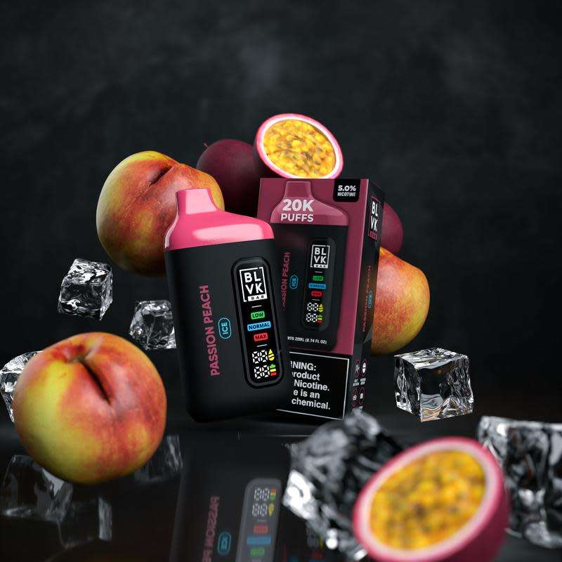 BLVK Bar 20k Disposable Device Passion Peach