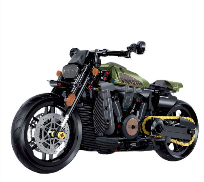 Harley Davidson Sportster Building Blocks 1:8 scale