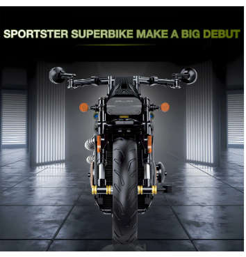 Harley Davidson Sportster Building Blocks 1:8 scale