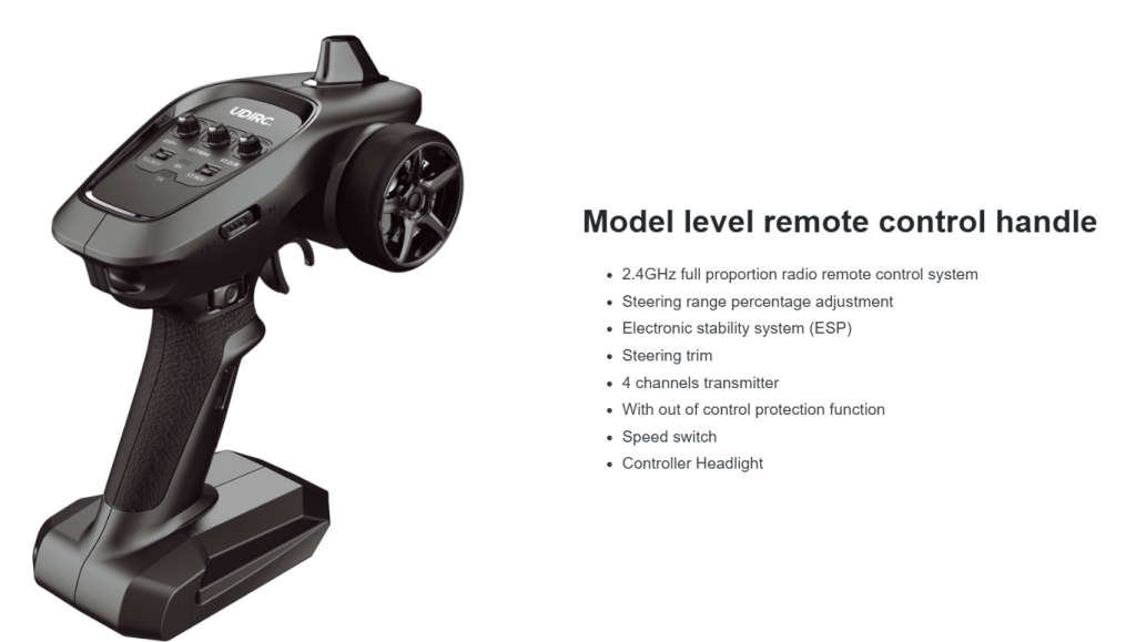 UDI RC UD 1601 Pro Breaker Drifter 1:16 scale