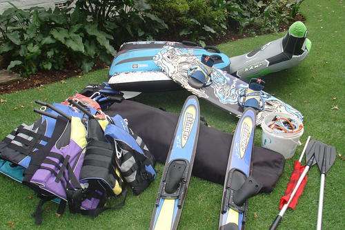 BOATING GEAR WAKEBOARDS SKI'S LIFE JACKETS ETC