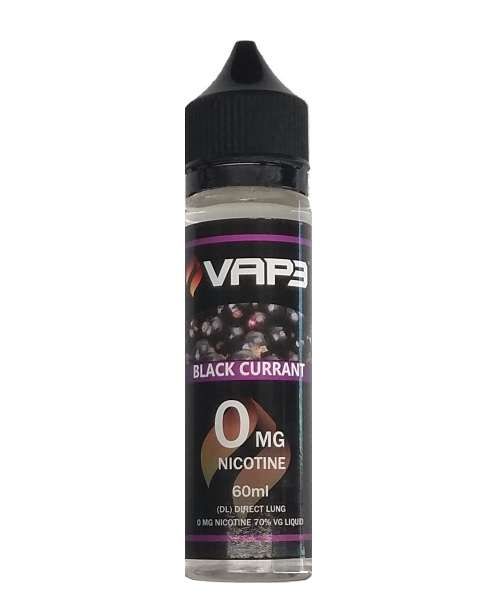 VAPE Blackcurrant 0MG 60ml DL E-Liquid E-cigarette  E-Liquid E-cigarette e juice vape juice eliquid