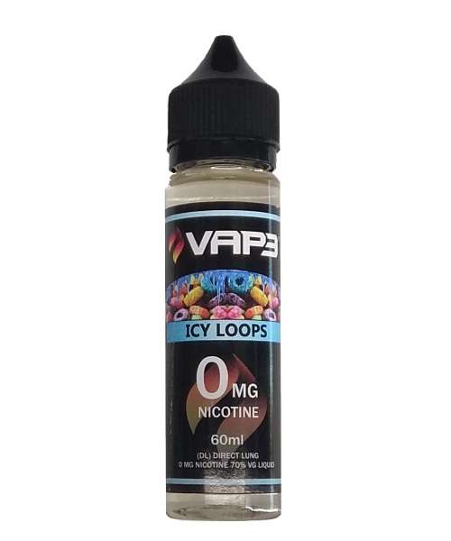 VAPE Icy loops 0MG 60ml DL E-Liquid E-cigarette  E-Liquid E-cigarette e juice vape juice eliquid
