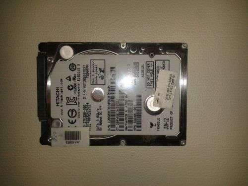 Thin Hitachi 320gb SATA laptop hard drive
