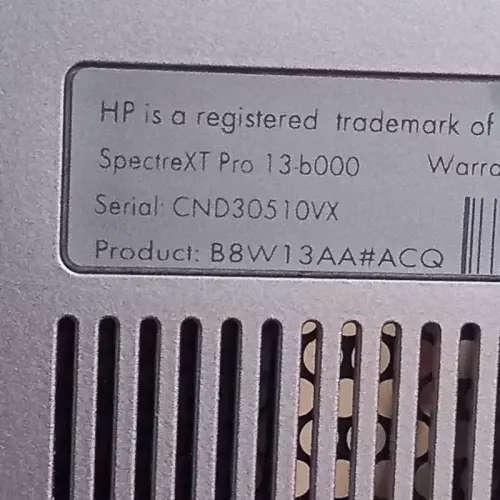 HP SpectreXT Pro 13-b000 bottom cover