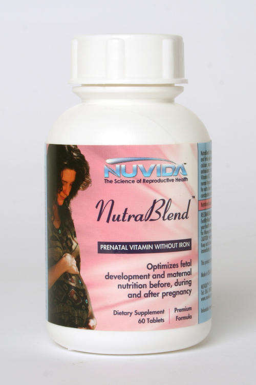 Nuvida NutraBlend (Prenatal Multi-vitamin) - Featured in Childbirth magazine