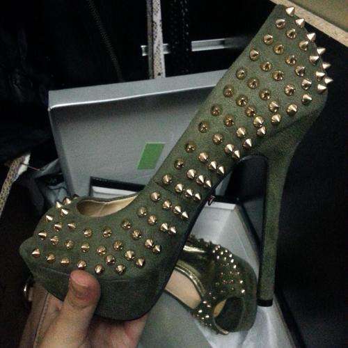 Sissy boy shoes / heels size 4