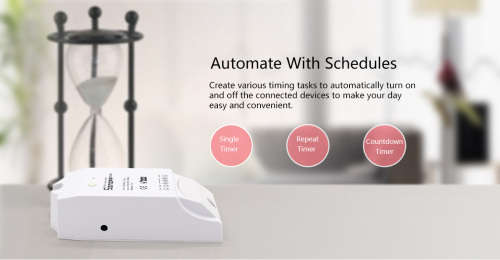 *Local stock* Dual  Channel SONOFF DIY Wi-Fi Wireless Switch For Smart Home