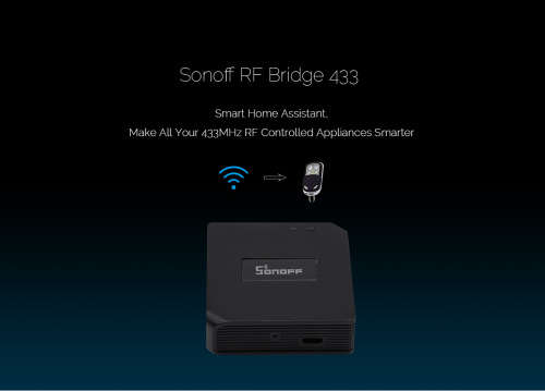 *Local stock* SONOFF DIY Wi-Fi Wireless Switch For Smart HomeSmart Home RF Bridge 433 Mhz Automation