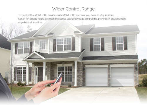 *Local stock* SONOFF DIY Wi-Fi Wireless Switch For Smart HomeSmart Home RF Bridge 433 Mhz Automation