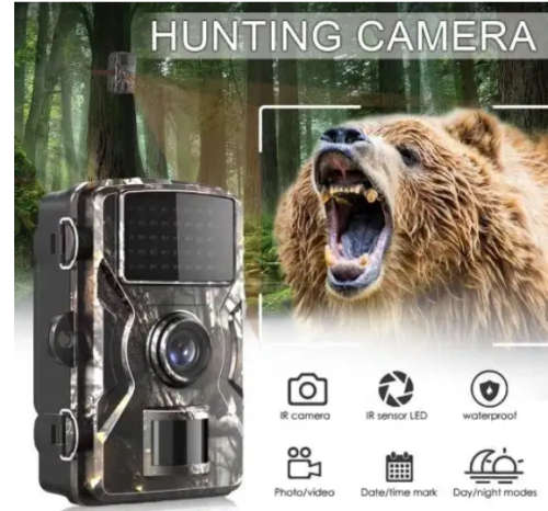 12MP Waterproof Game Trail Hunting Camera - IR Night Vision - HD Video Function 12MP Waterproof Game