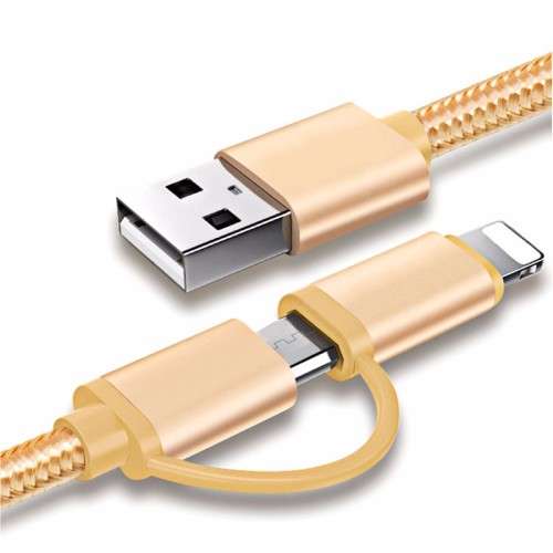 Xpin 2 in 1 Fast Charging Cable