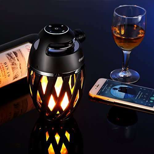 Flame Lights Bluetooth Speaker