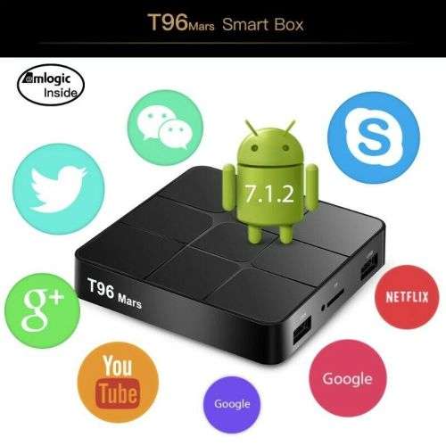 T96 Mars TV/media Box