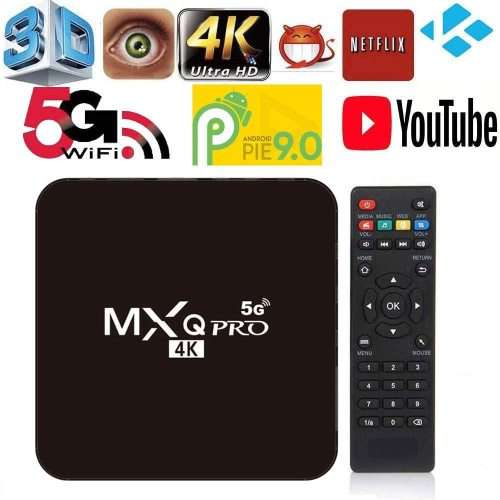 MXQ PRO 4K 5G TV Box 2020 Combo