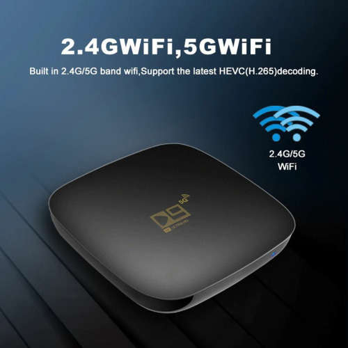 Latest D9 5 Ghz TV Box 2022 - 2 Gig Ram Version