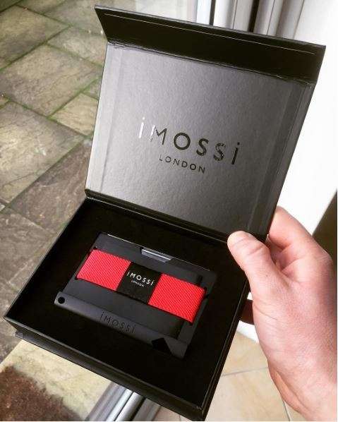imossi.london Sleek Minimalist Wallet with RFID Protection