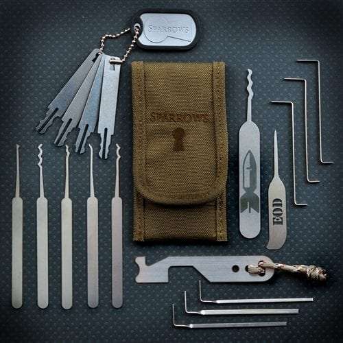 Sparrows EOD Full Lock Pick Set