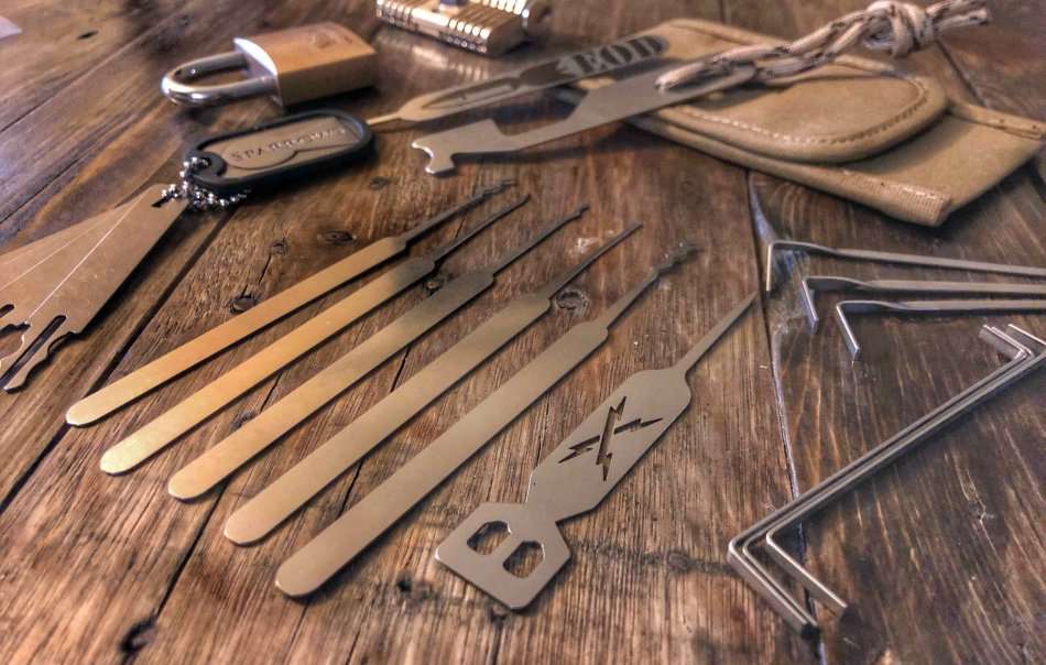 Sparrows EOD Full Lock Pick Set