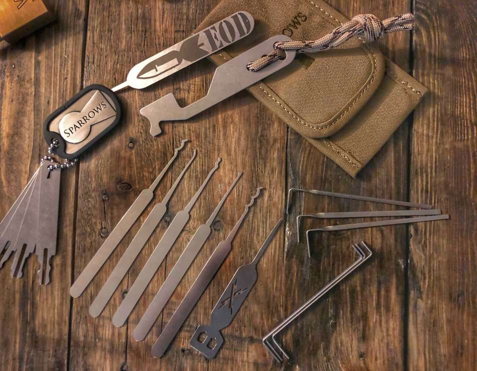 Sparrows EOD Full Lock Pick Set