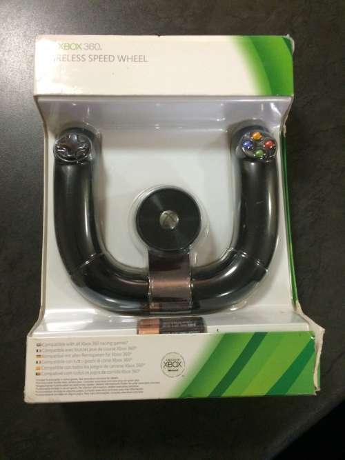 XBOX 360 STEERING WHEEL-BARGAIN