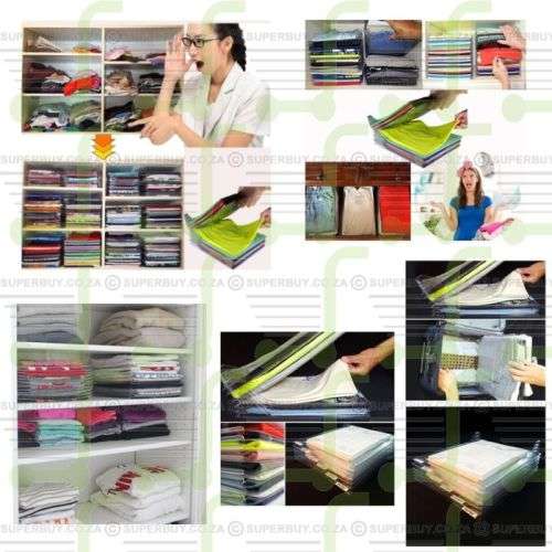 10 pack T-shirt Organising System