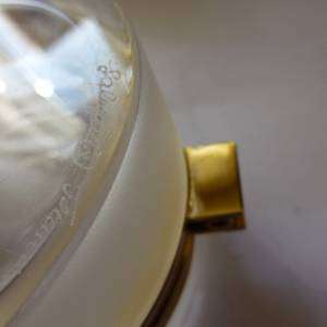 Lalique Daphne Frosted Crystal Dresser Box